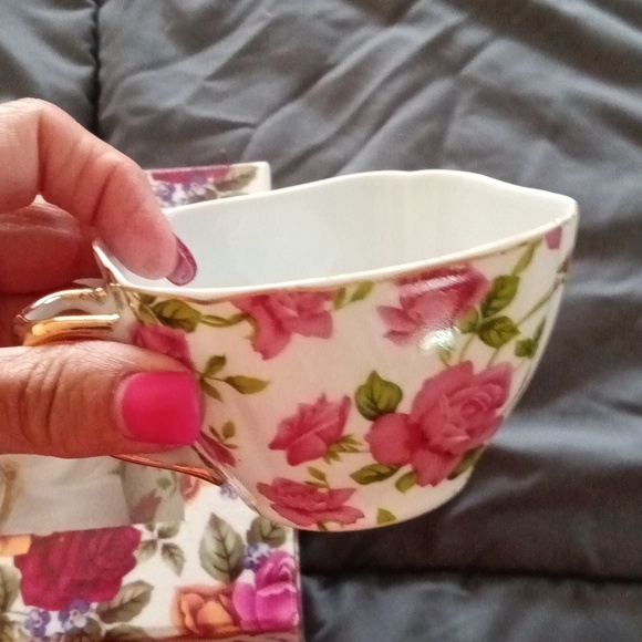 Two cups and Saucers tea set - Picture 3 of 3